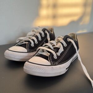 Converse Black and White Kids Sneakers